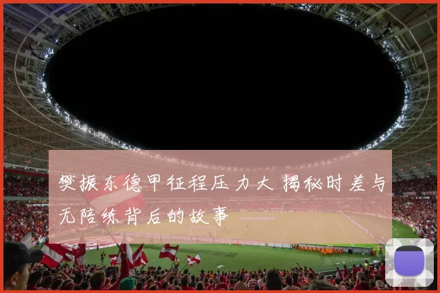 樊振东德甲征程压力大 揭秘时差与无陪练背后的故事